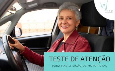 Testes de atenção para Habilitação de Motoristas